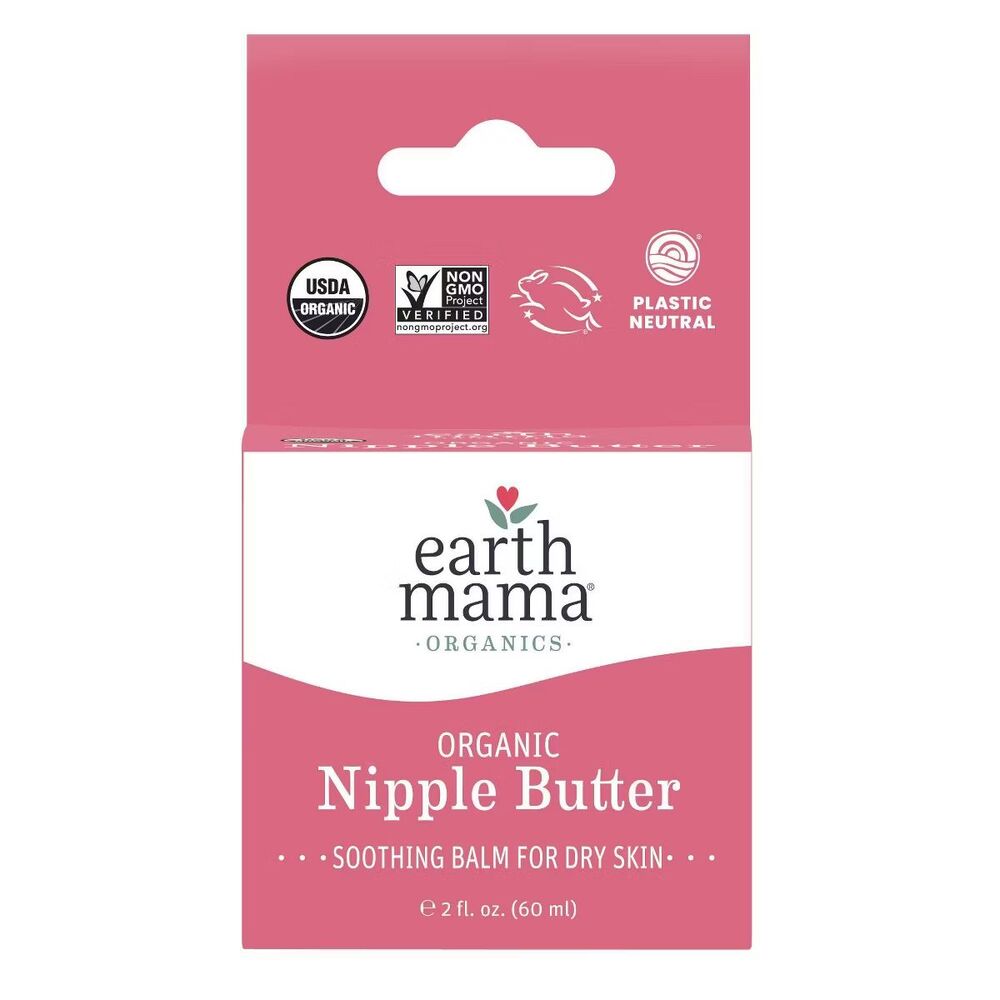 Earth Mama Organics Organic Nipple Butter Soothing Balm 2 Fl. oz.